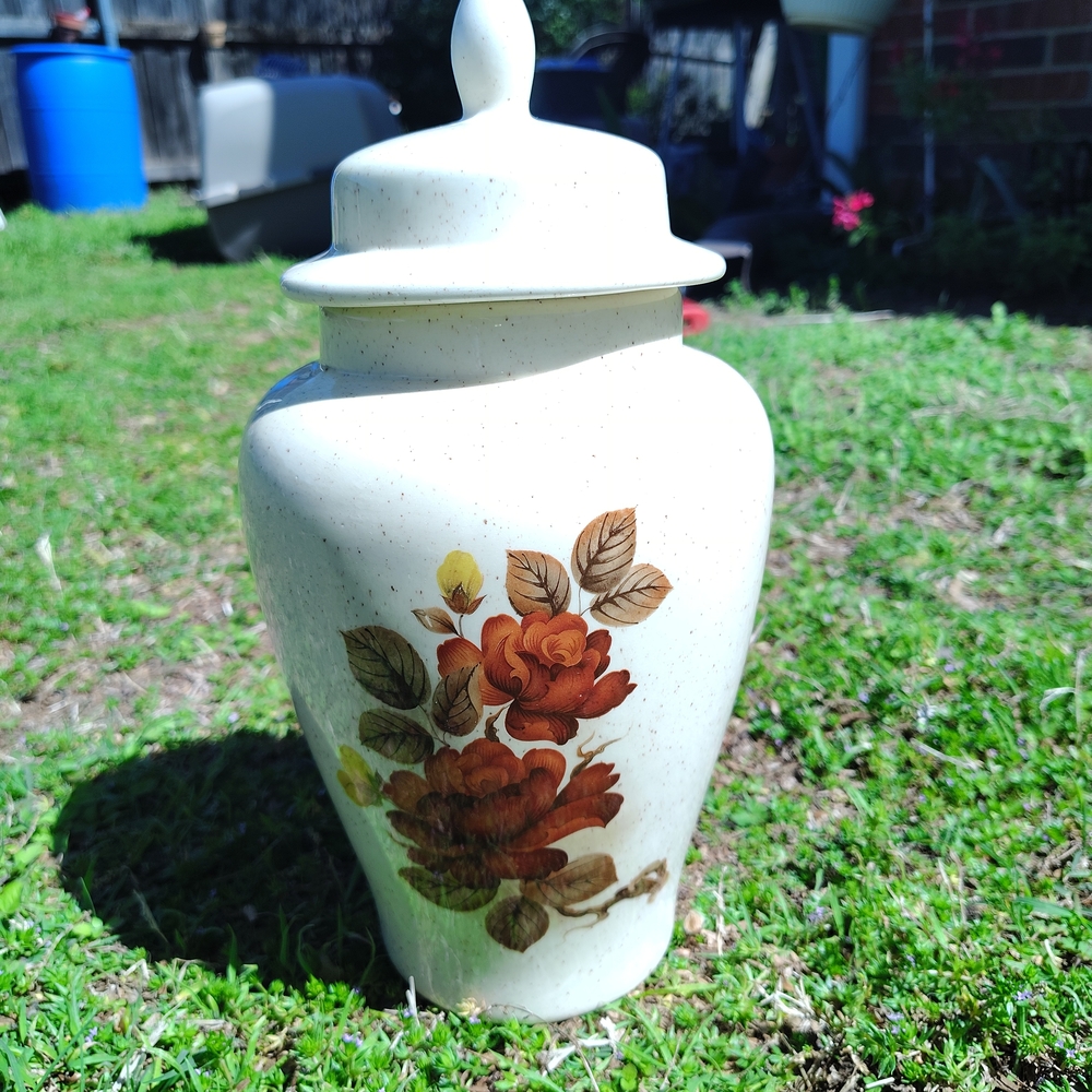 Ginger Jar/Ceramic Vase